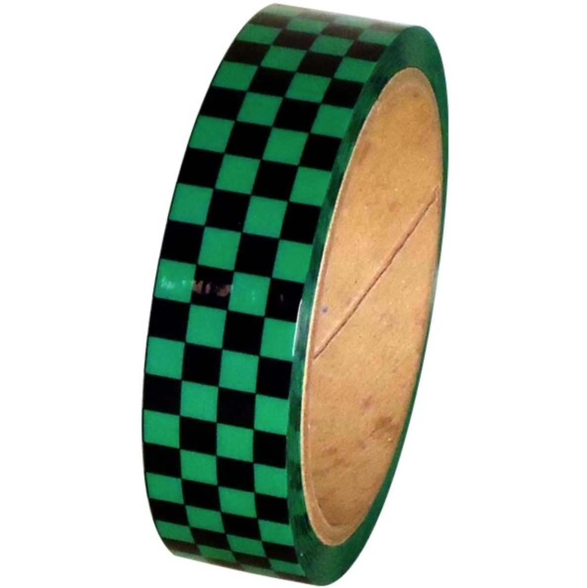 Green/Black Checkerboard Tape from Columbia Safety